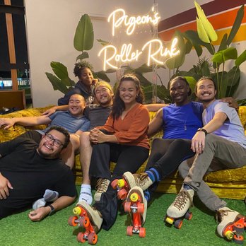 Pigeons Roller Rink - more friends - Skating Rinks Near Me - Long Beach, California Pigeons Roller Rink - more friends - Skating Rinks Near Me - Long Beach, California