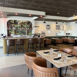 Restaurant and bar area!