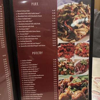 Ding How Restaurant - Pork & chicken menu nov 2023 - Chinese Near Me - Davis, California