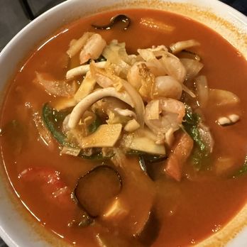 Seoul Jangteo - Jambong seafood noodle soup $17.95 - Korean Near Me - Boston, Massachusetts Seoul Jangteo - Jambong seafood noodle soup $17.95 - Korean Near Me - Boston, Massachusetts