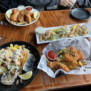 Sly McFly’s - Shrimp tacos, fish and chips, calamari, chicken tenders - American Near Me - Monterey, California