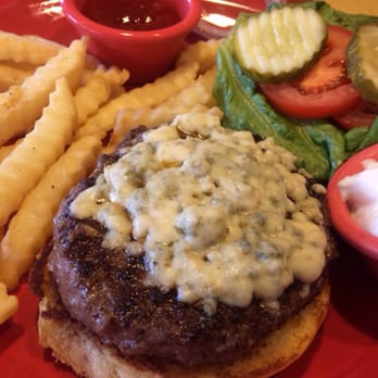 Jensen's Cafe - Bleu burger. Forgot about it already. 5 - Breakfast & Brunch Near Me - Burnsville, Minnesota