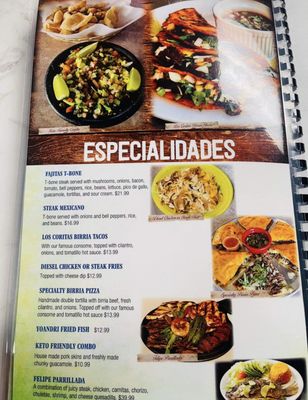 Menu photo 6 El Oaxaco Mexican Restaurant Sikeston, MO Menu photo 6 El Oaxaco Mexican Restaurant Sikeston, MO