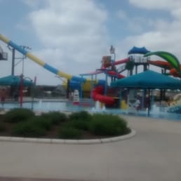 It was nice visiting the water park