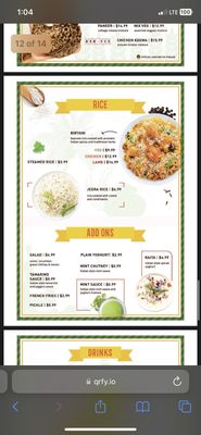 Menu photo 5 Punjab Canteen Montreal, QC