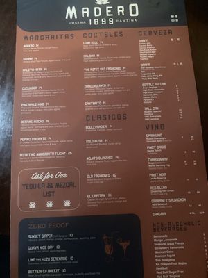 Menu photo 7 Madero 1899 Fullerton, CA Menu photo 7 Madero 1899 Fullerton, CA