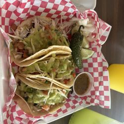 Chicali Tacos - Tacos de asada with everything