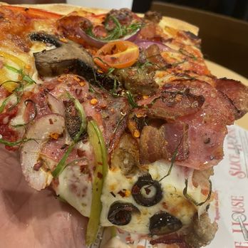 Slice House by Tony Gemignani - NY style Combo. - Pizza Near Me - Castro Valley, California Slice House by Tony Gemignani - NY style Combo. - Pizza Near Me - Castro Valley, California