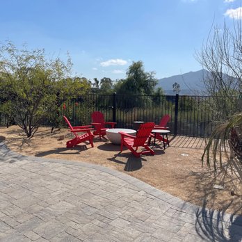Gutierrez Quality Concrete - Firepit area w/ DG - Masonry/Concrete Near Me