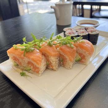 Fillet Sushi - Roll and set lunch special - Salmon Truffle roll and spicy tuna roll - Sushi Bars Near Me - Monrovia, California Fillet Sushi - Roll and set lunch special - Salmon Truffle roll and spicy tuna roll - Sushi Bars Near Me - Monrovia, California