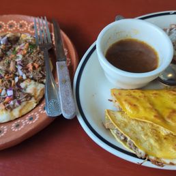 Birria pizza and quesaburria!!!!