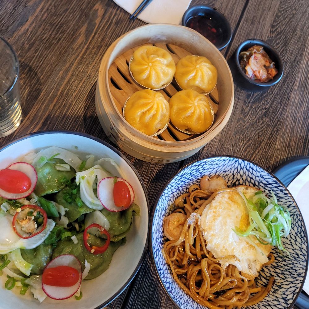 Dumpling Time - Veggie dumplings, kimchi jiggae soup dumplings, scallion noodles - Dim Sum Near Me - Palo Alto, California Dumpling Time - Veggie dumplings, kimchi jiggae soup dumplings, scallion noodles - Dim Sum Near Me - Palo Alto, California