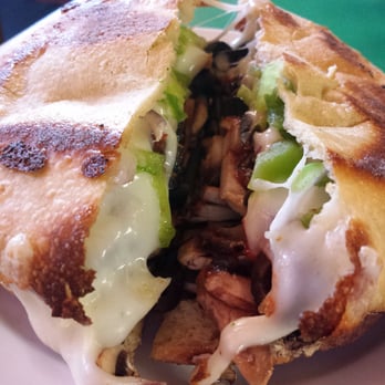 Cafe Rio - Veggie sandwich. Hot, mushroom, bell pepper, mozzarella goodness! - Pizza Near Me - Ruidoso, New Mexico Cafe Rio - Veggie sandwich. Hot, mushroom, bell pepper, mozzarella goodness! - Pizza Near Me - Ruidoso, New Mexico