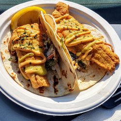 Up Street Food Truck - Fish Tacos