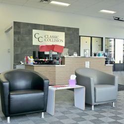 Classic Collision - View from the waiting area