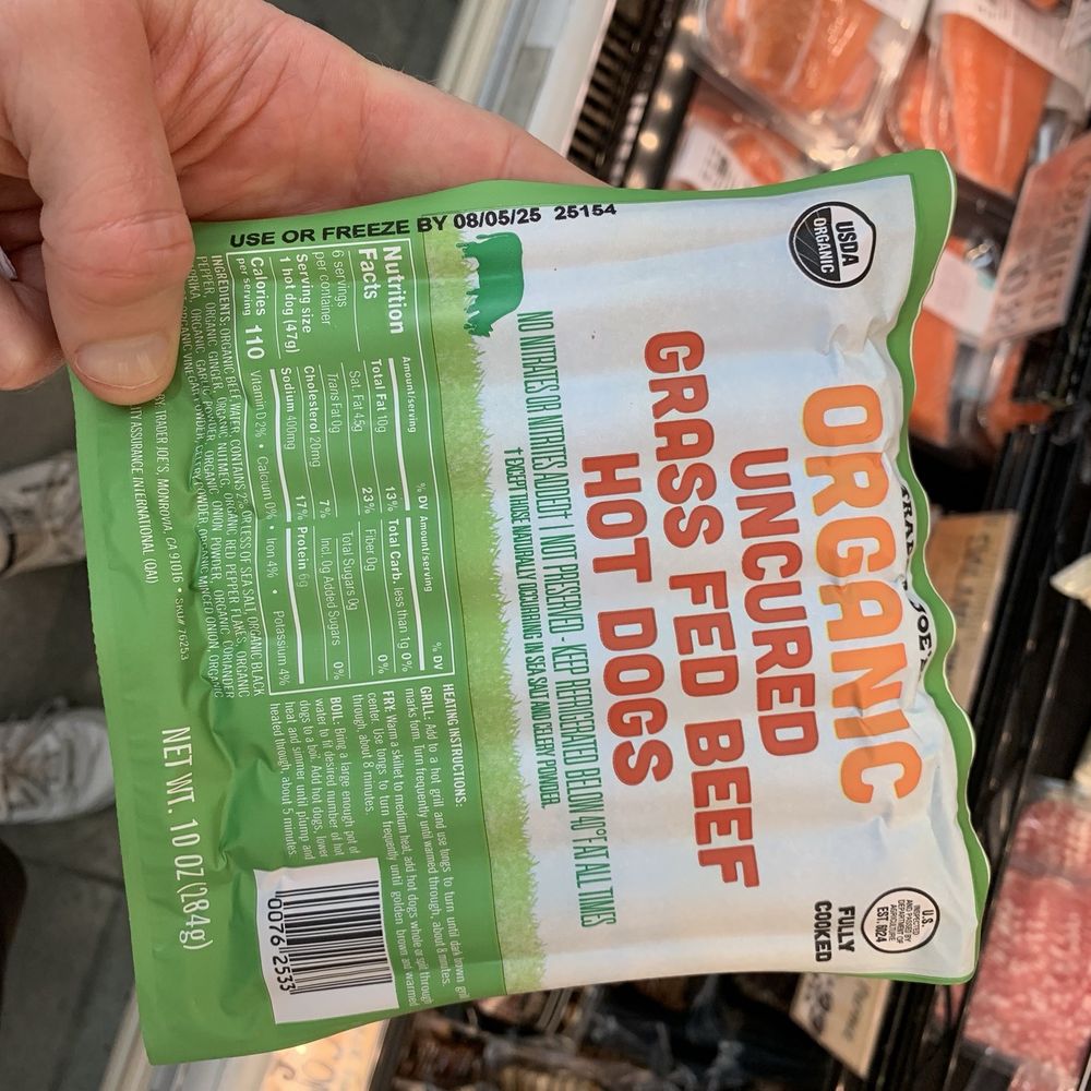Trader Joe's - Hot dog - Grocery Near Me - New York, New York