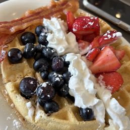 Red, White & Blue Waffle