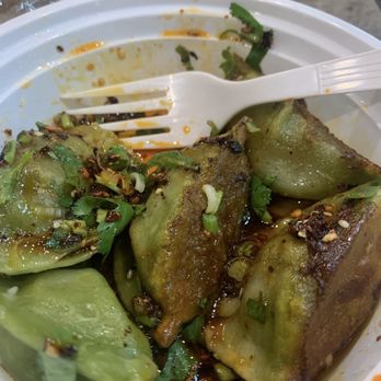 Vanessa's Dumpling House - 3b. Spicy Vegan Beef Dumpling(Fried) - Chinese Near Me - New York, New York Vanessa's Dumpling House - 3b. Spicy Vegan Beef Dumpling(Fried) - Chinese Near Me - New York, New York