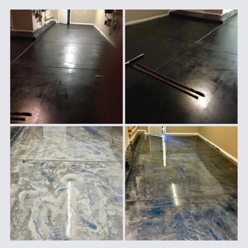 Iconic Coatings And Finishes - the before and after of a polished concrete floor - Painters Near Me Iconic Coatings And Finishes - the before and after of a polished concrete floor - Painters Near Me