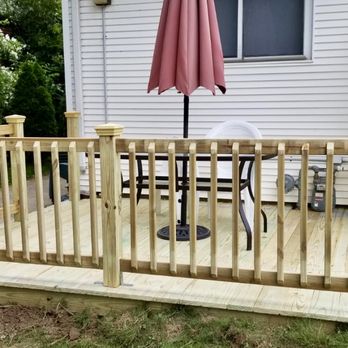 360 Home Services - a deck with a table and chairs - General Contractors Near Me - Bloomfield, Connecticut