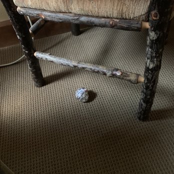 Snow King Resort Hotel and Condos - Trash in floor from previous guests - Ski Resorts Near Me - Jackson, Wyoming