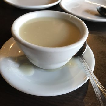The Village Squire - A "Cup" of Cream of Chicken & White Rice w Lemon - American Near Me - South Elgin, Illinois