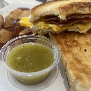 George's Cafe - Breakfast sandwich with the best salsa! - Breakfast & Brunch Near Me - West Covina, California