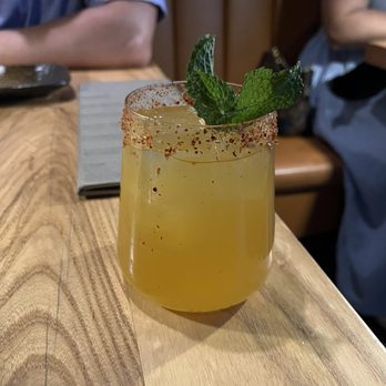 Yunta Nikkei - Spicy Mango Margarita - Peruvian Near Me - Charlotte, North Carolina Yunta Nikkei - Spicy Mango Margarita - Peruvian Near Me - Charlotte, North Carolina