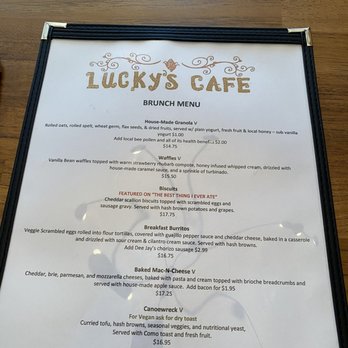 Lucky's Cafe - Menu. - Coffee & Tea Near Me - Cleveland, Ohio Lucky's Cafe - Menu. - Coffee & Tea Near Me - Cleveland, Ohio