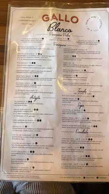 Menu photo 4 Gallo Blanco Phoenix, AZ
