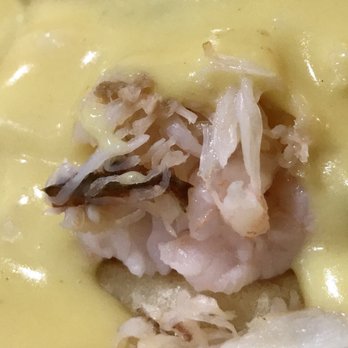 Min's Kitchen - Combo Benedict = shrimp & crab. Mostly shrimp. - American Near Me - Concord, California Min's Kitchen - Combo Benedict = shrimp & crab. Mostly shrimp. - American Near Me - Concord, California