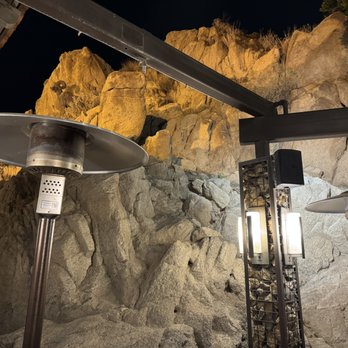 La Quinta Cliffhouse - Rock near dining area - Seafood Near Me - La Quinta, California La Quinta Cliffhouse - Rock near dining area - Seafood Near Me - La Quinta, California