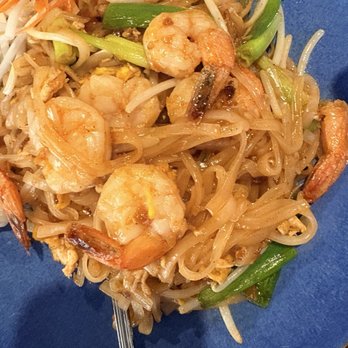 Thailusion - Pad Thai with shrimp - Thai Near Me - Los Alamitos, California Thailusion - Pad Thai with shrimp - Thai Near Me - Los Alamitos, California