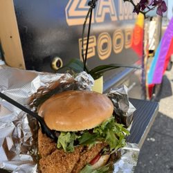 New red snapper sandwich.