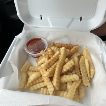 Altha Diner - This was suppose to be 2 orders of fries??? - American Near Me - Altha, Florida