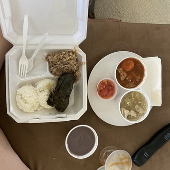 Laverne’s - Comfort food #5 combo with chicken long rice and beef stew - Hawaiian Near Me - Waipahu, Hawaii