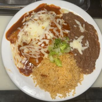 Josefina's Taqueria - Enchiladas plate you can also get it with guacamole sour cream and pico - Mexican Near Me - Oroville, California Josefina's Taqueria - Enchiladas plate you can also get it with guacamole sour cream and pico - Mexican Near Me - Oroville, California