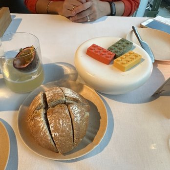 Rem Eiland - Very nice bread and the best butter ever - like lego pieces they were seaweed, red cherry tomatoes and yuzu - Desserts Near Me - Amsterdam, New Hampshire Rem Eiland - Very nice bread and the best butter ever - like lego pieces they were seaweed, red cherry tomatoes and yuzu - Desserts Near Me - Amsterdam, New Hampshire