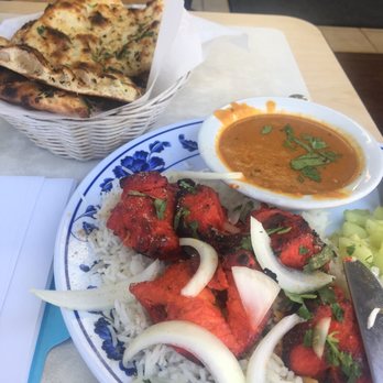 Taj-e Chaat - This is the Chicken Tikka Plate - Indian Near Me - Fremont, California