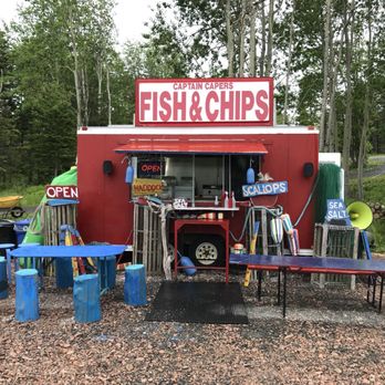 Captain Capers Fish and Chips - a fish and chips truck - Seafood Near Me - Baddeck, Nova Scotia