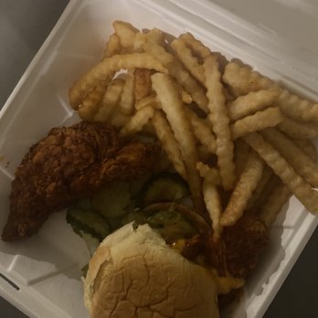 Dave's Hot Chicken - Looks sad sando... - Chicken Shop Near Me - Culver City, California