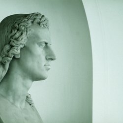 Schiller-Nationalmuseum - Foto: Chris Korner, DLA Marbach;  Die Schillerbüste im Schiller-Nationalmuseum.