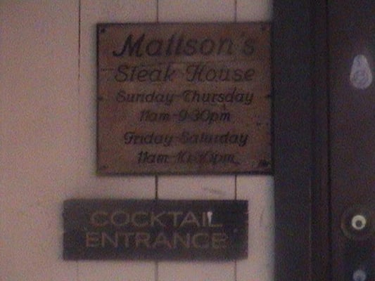 Mattson's Steak House by null