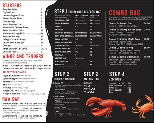 Menu photo 3 Bobos Crab Shack - Coop City The Bronx, NY Menu photo 3 Bobos Crab Shack - Coop City The Bronx, NY