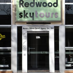 Redwood Skytours Travel Agency - We are located at 1204 Fifth Avenue in downtown San Rafael. Stop by and see us or call at 415-454-4932