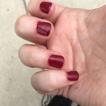 Modo Nail Bar - Uneven, polish on skin. - Skin Care Near Me - Laurel, Maryland