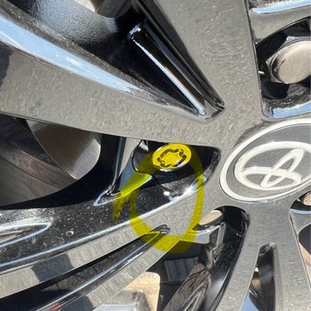 Longo Toyota - Chipped rim by tire rotation service on 7/15/24 - Car Dealers Near Me - El Monte, California Longo Toyota - Chipped rim by tire rotation service on 7/15/24 - Car Dealers Near Me - El Monte, California
