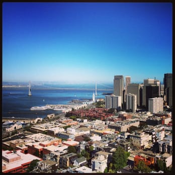 Coit Tower - One of the views from the top - Landmarks & Historical Buildings Near Me - San Francisco, California