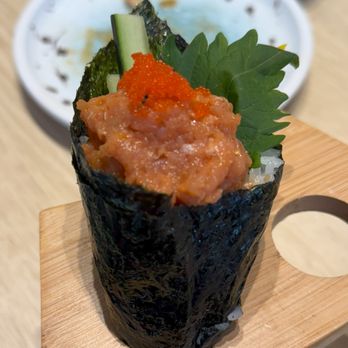 Kouyou Sushi - Spicy tuna handroll - Sushi Bars Near Me - Seattle, Washington Kouyou Sushi - Spicy tuna handroll - Sushi Bars Near Me - Seattle, Washington