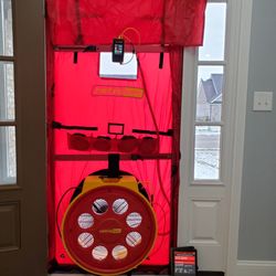 Adkins Home Inspections - Blower Door Used To Determine Air Tightness Of Home During Energy Audit